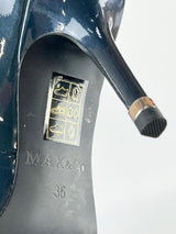 Max & Co. Midnight Blue Patent Pumps