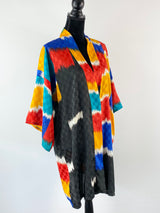Multicoloured Kimono Style Top - AU16