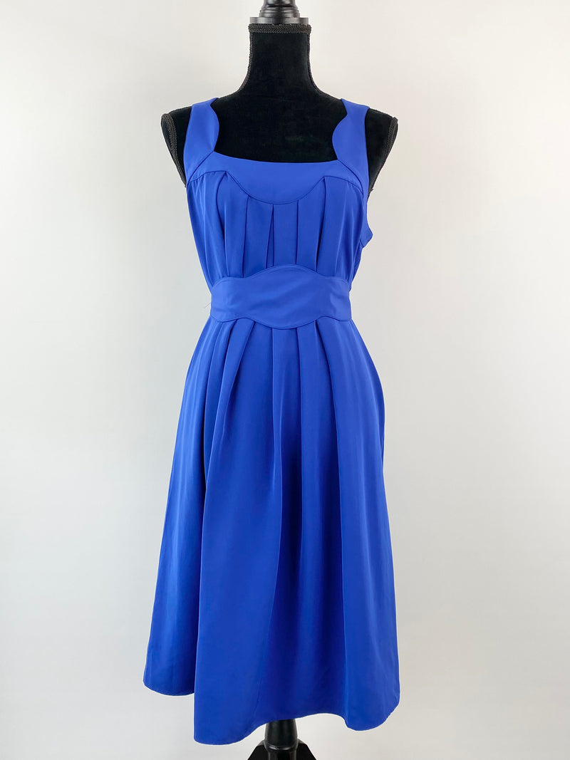 Zimmerman Electric Blue Belted Dress - AU10