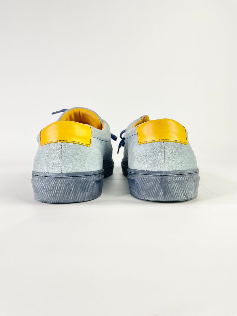 Undandy Sky Blue Suede Sneakers - EU46