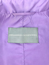 Ermanno Scervino Violet Zippered Jacket - AU8
