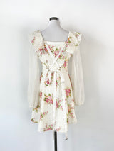 Elliatt Romantic Lace & Floral Cottagecore Dress - AU8