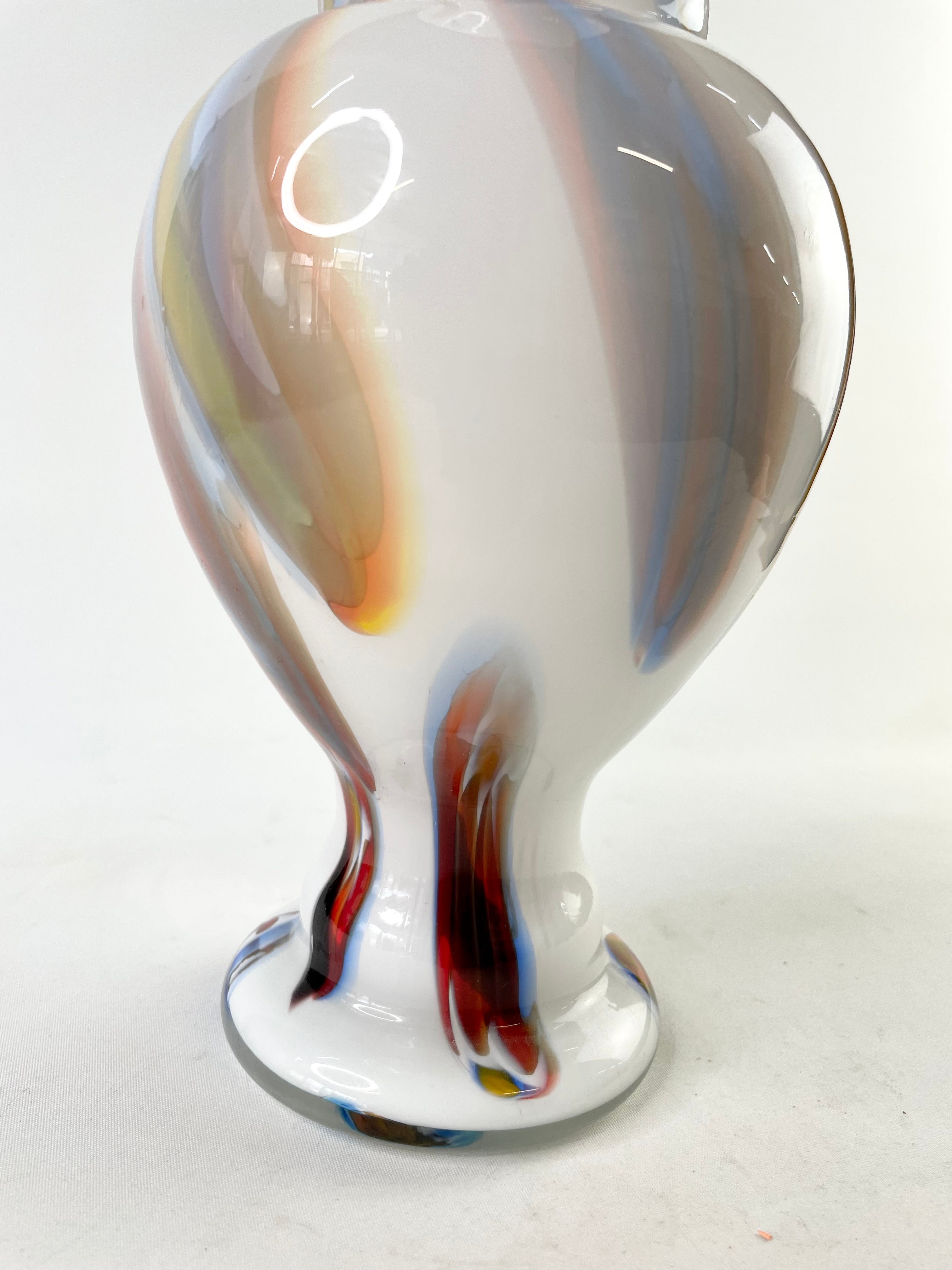 Arno Italian Mid-Century Hand Blown Vase