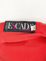 Vintage 90s Escada by Margaretha Ley Silk Patterned Jacket - AU12