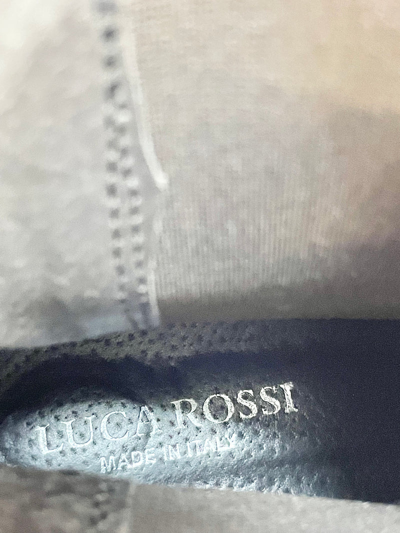 Luca Rossi Tan Leather Chelsea Boots - EU41