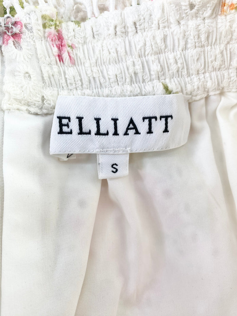 Elliatt Romantic Layered Lace & Floral Skirt - AU8