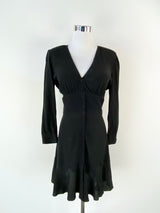 Husk Black Button Up Dress - AU6