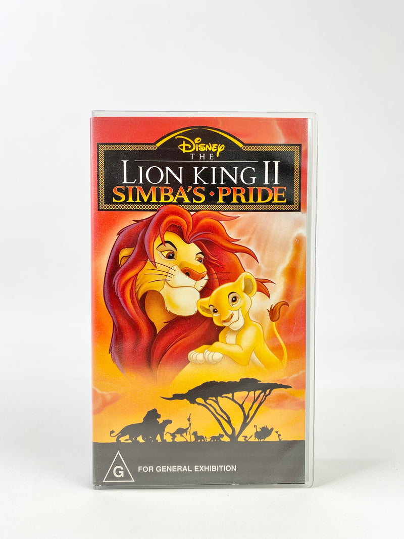 The Lion King II Simba's Pride VHS