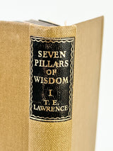 1939 Edition Seven Pillars of Wisdom Vol 1 by T.E. Lawrence