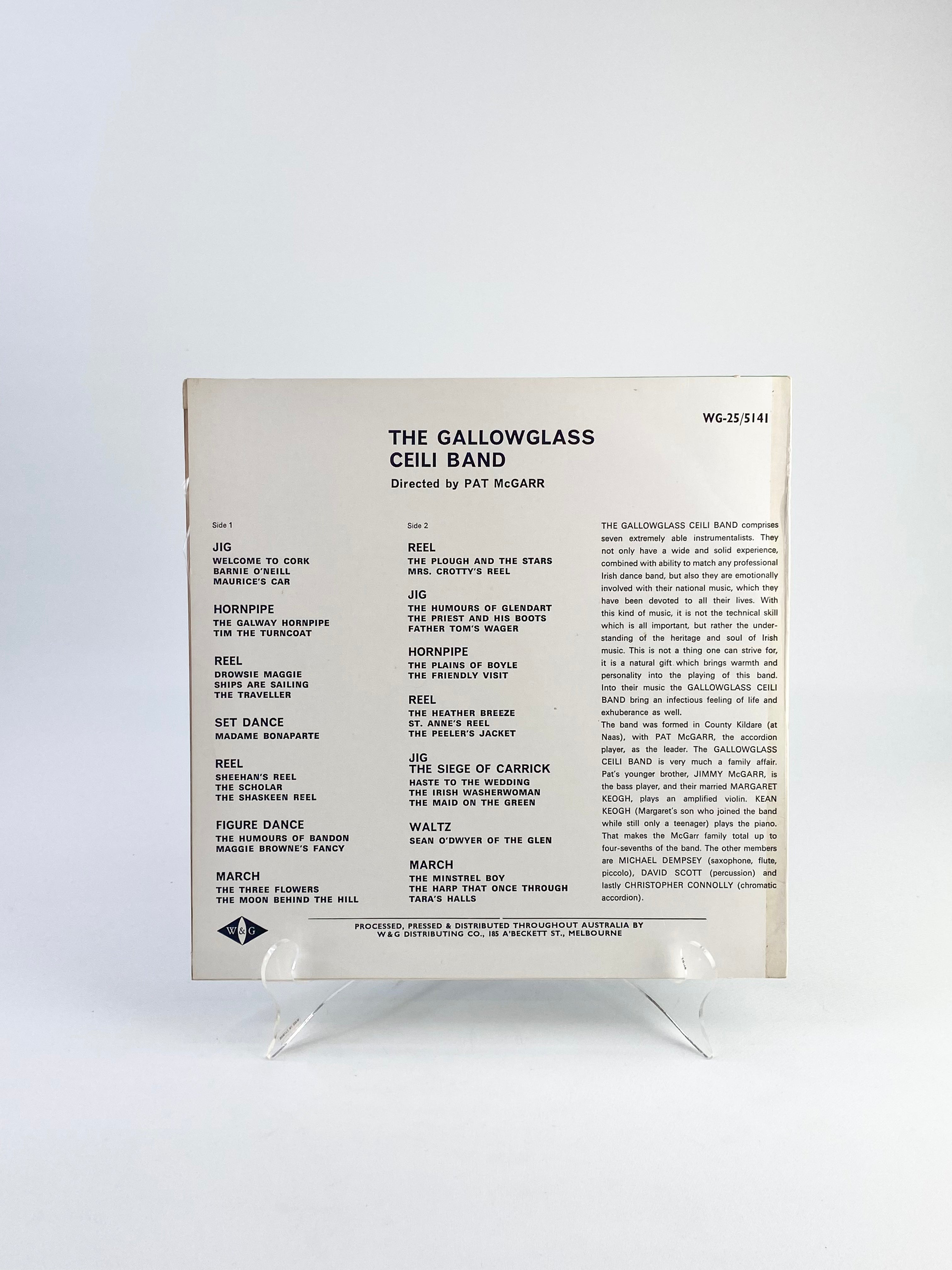 The Gallowglass Ceili Band LP