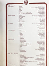 Nicholas & Alexandra Film Guide