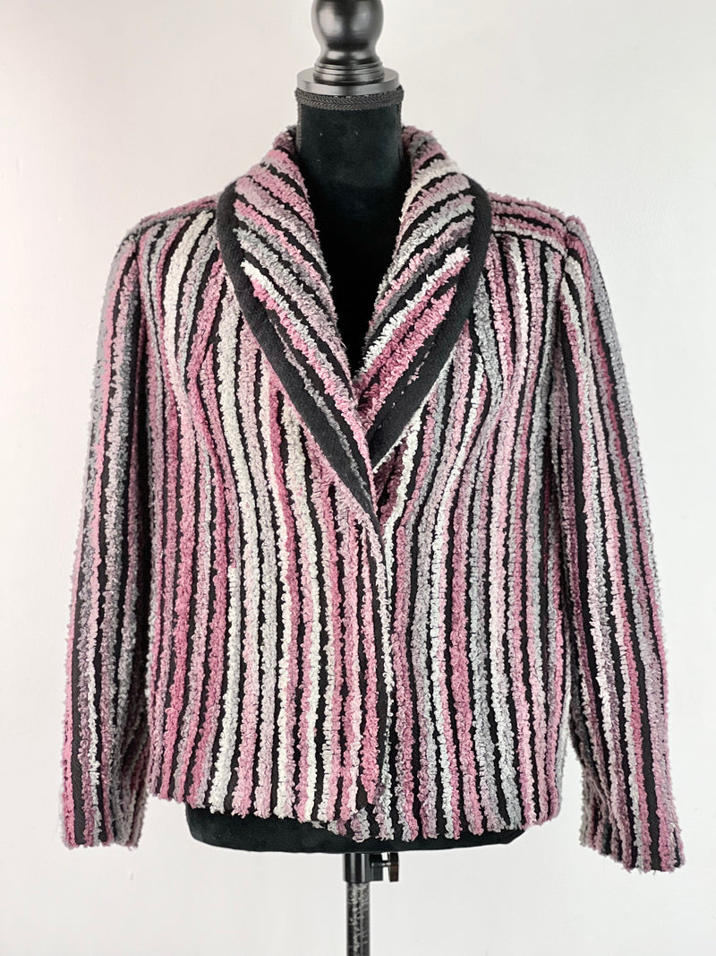 Vintage Lu. Alda Wool Chenille Coat - AU12