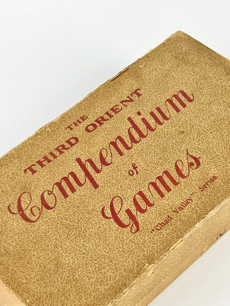 Antique 'The Third Orient Compendium of Games'