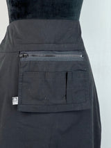 Y2K Deadstock Black Cargo Skirt - AU10