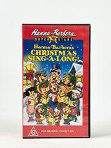 1989 Hanna-Barbera Super Stars Christmas Sing-a-Long VHS