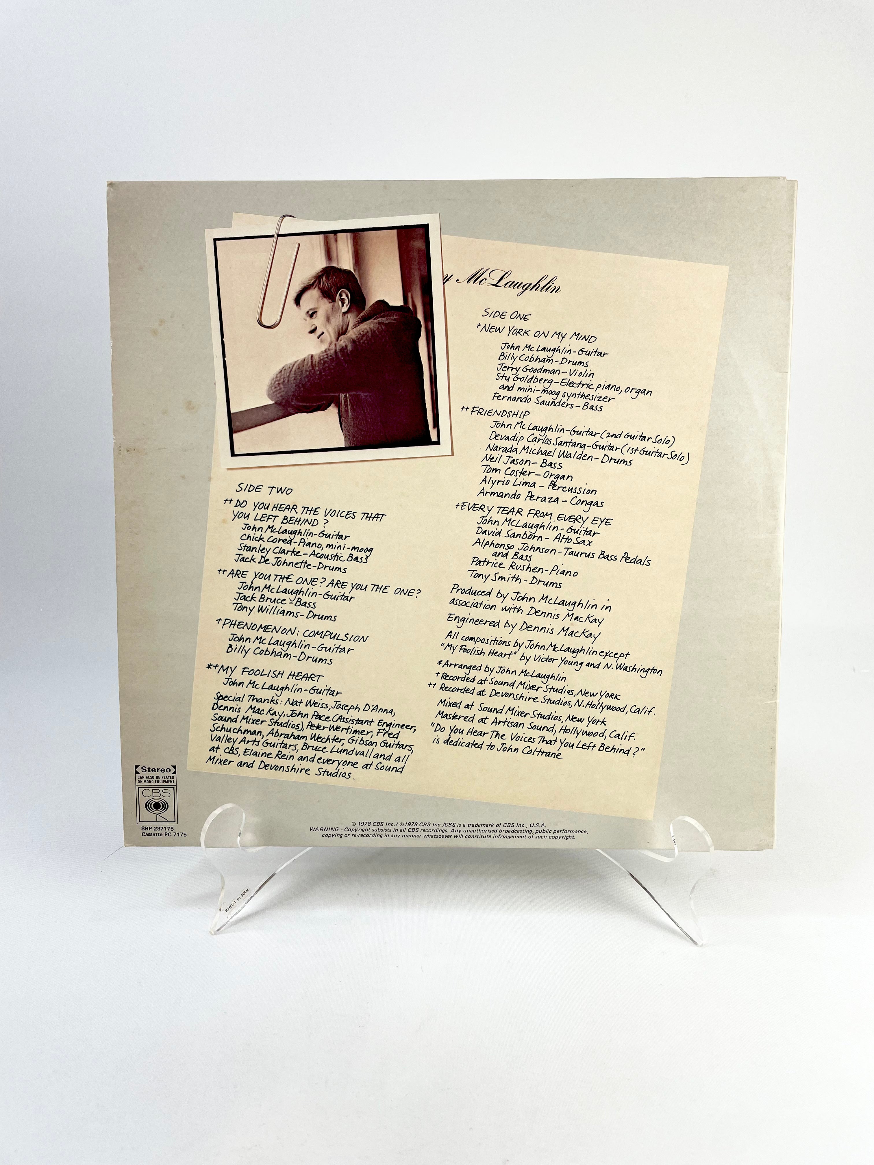 Electric Guitarist LP - Johnny McLaughlin