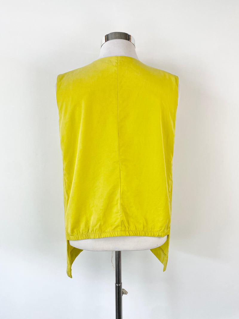 Tirelli Chartreuse Yellow Top - AU16