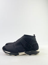 Marni Black & White Contrast Neoprene Sneakers - EU40