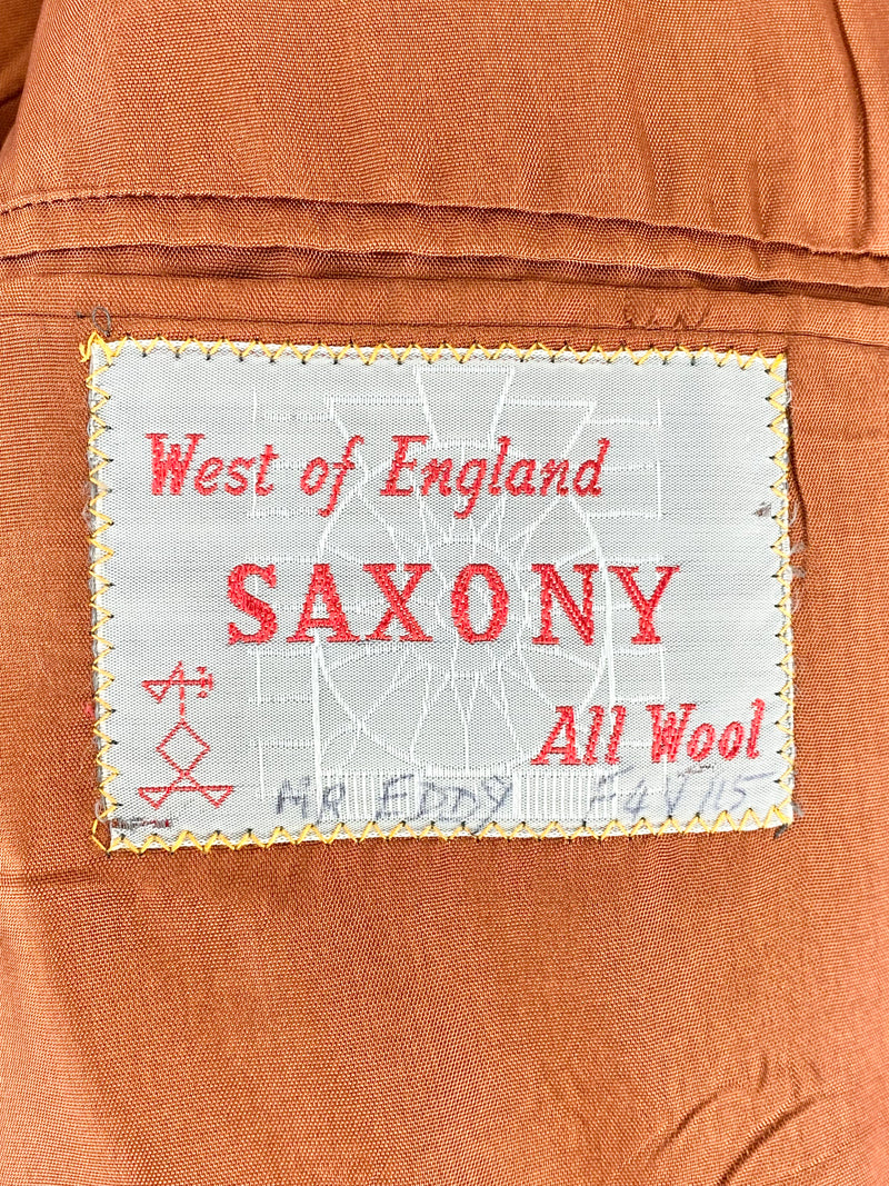 Vintage Saxony Ginger Wool Blazer - AU8