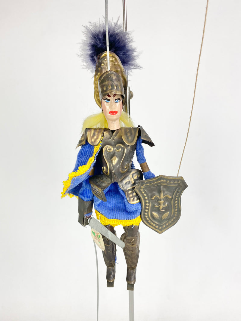 Angelica Sicilian Handpainted Warrior Puppet