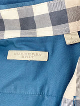 Burberry Brit Dark Teal Button Up -L