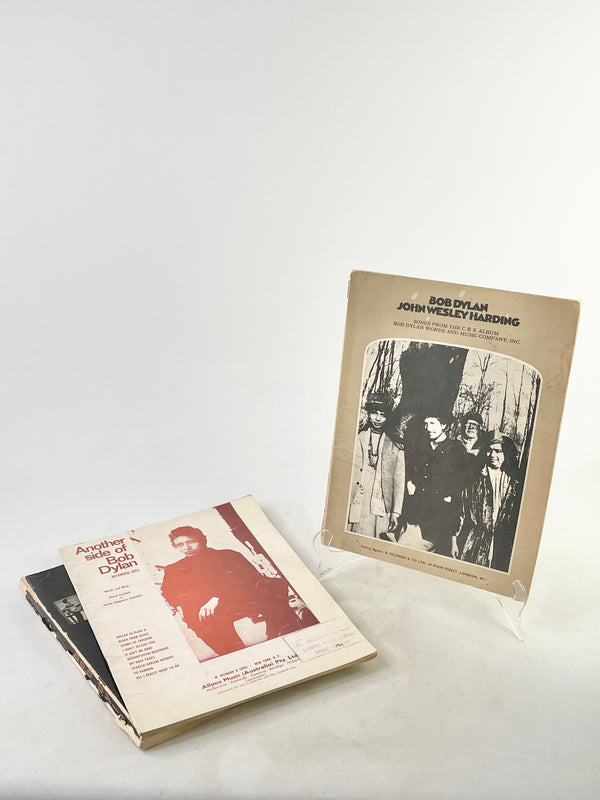 Trio of Vintage Bob Dylan Song Books