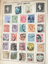 Vintage 1920s Stamp Book