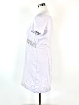 Together Lilac Short Sleeve Linen Dress - AU16