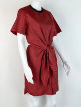 Phillip Lim Stripe Knot Front Cotton Dress - AU4-6