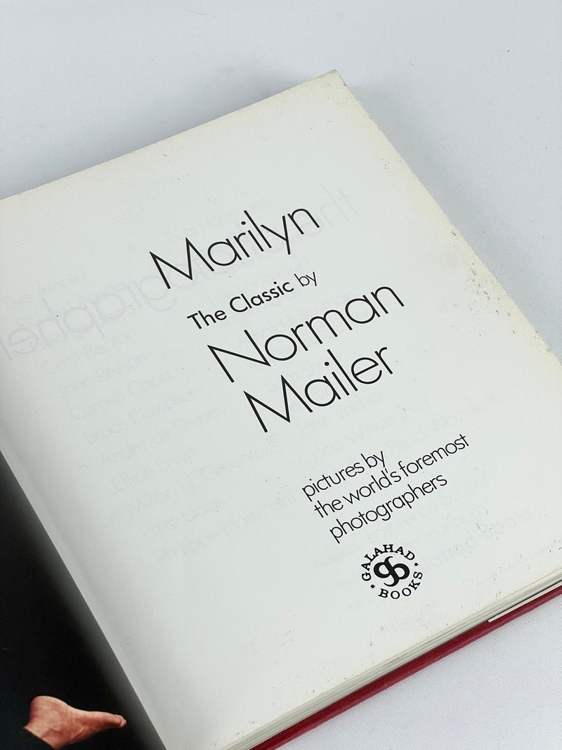 1973 Print Marilyn The Classic by Norman Mailer HC