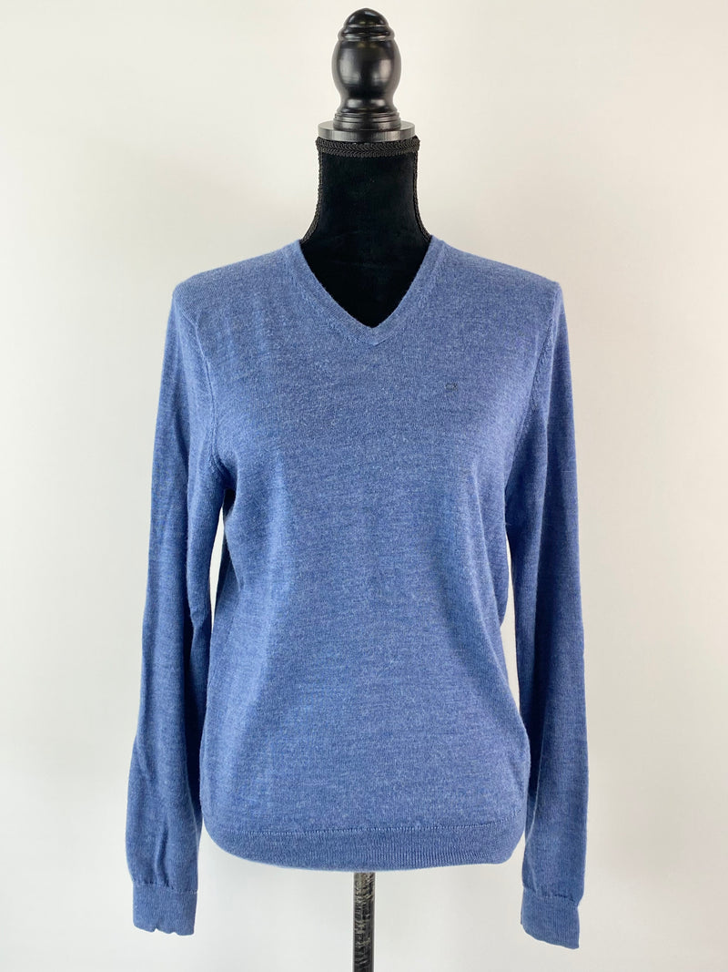 Calvin Klein Soft Blue Italian Merino Sweater - XS