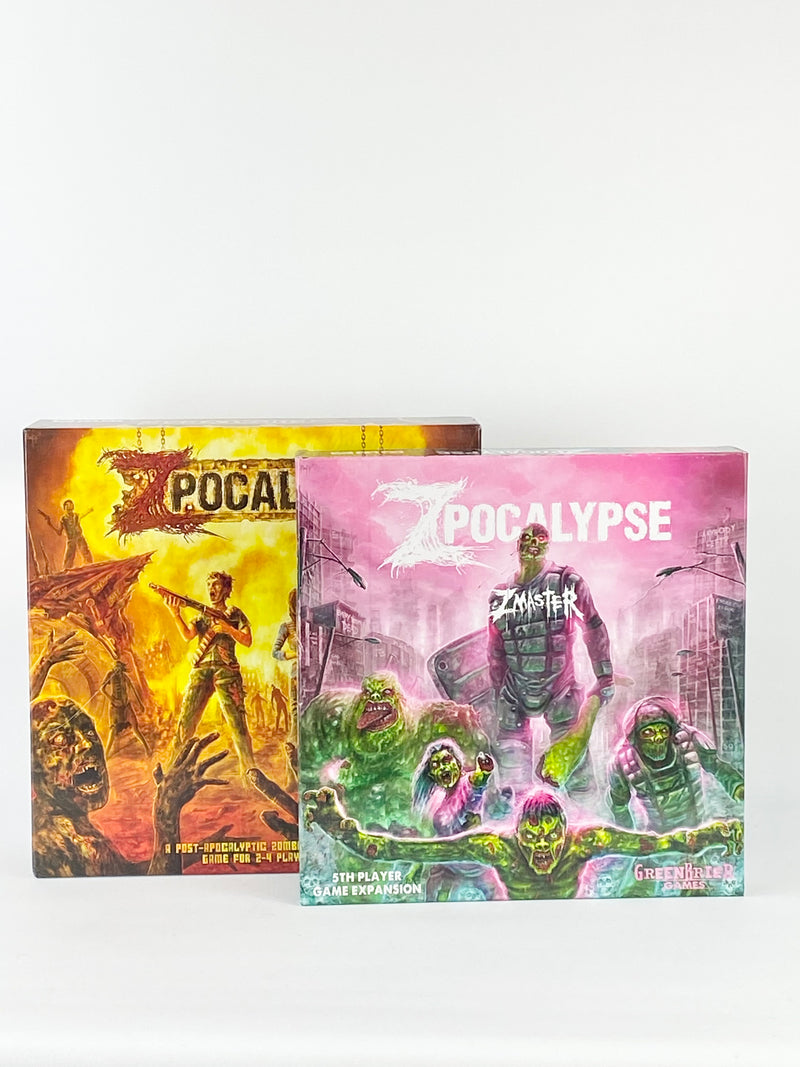 Zpocalypse & 5th Player Expansion Boardgame