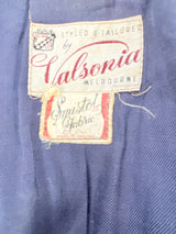 Vintage Valsonia Deep Blue Fitted Blazer - AU8