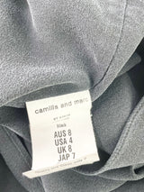 Camilla & Marc Crow Black Camisole - AU8