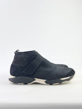 Marni Black & White Contrast Neoprene Sneakers - EU40