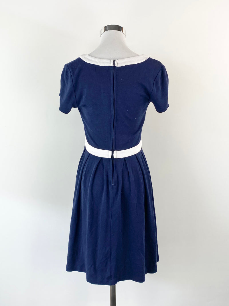 Revival Blue & White Sailor Dress - AU10