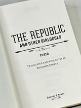 The Republic and Other Dialogues by Plato (Barnes & Noble Collectible Classics)