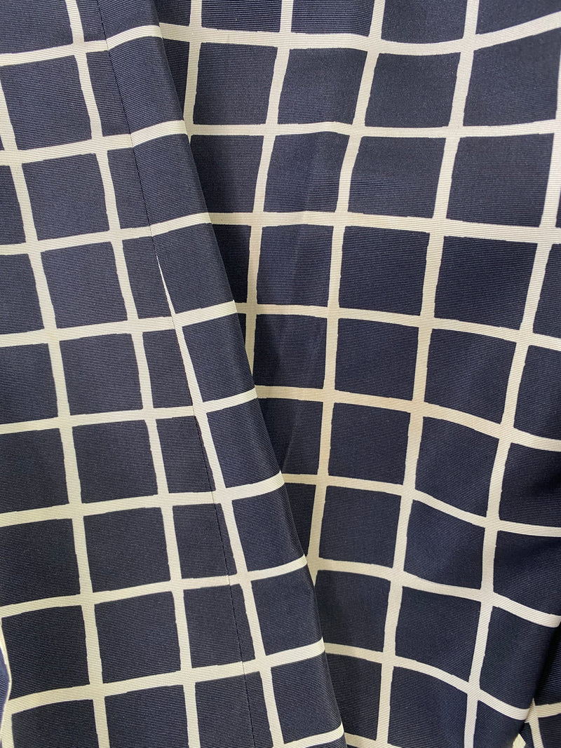 Dries van Noten Silk Grid Slacks - AU8