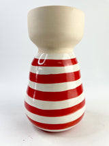 Jones & Co Hand Painted Ceramic Face Vase