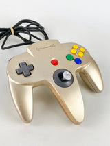 Nintendo 64 Gold & Purple Controllers