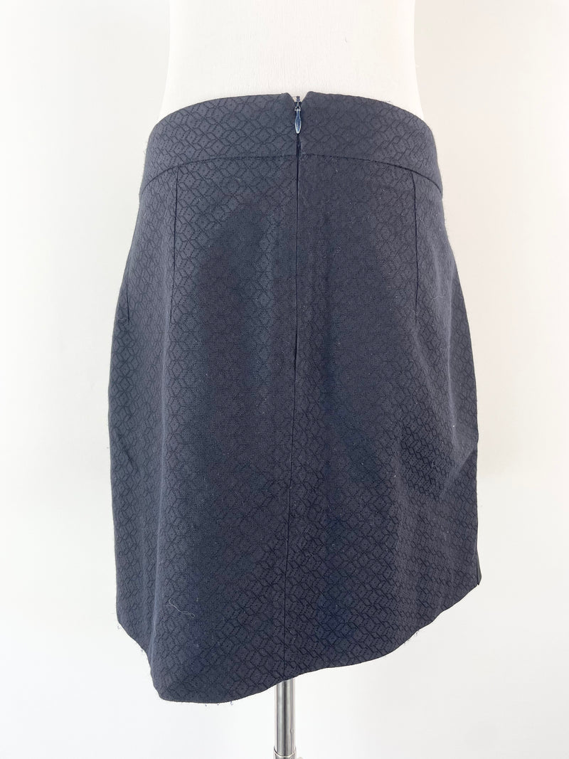 Dries Van Noten Black Wool Skirt - AU8
