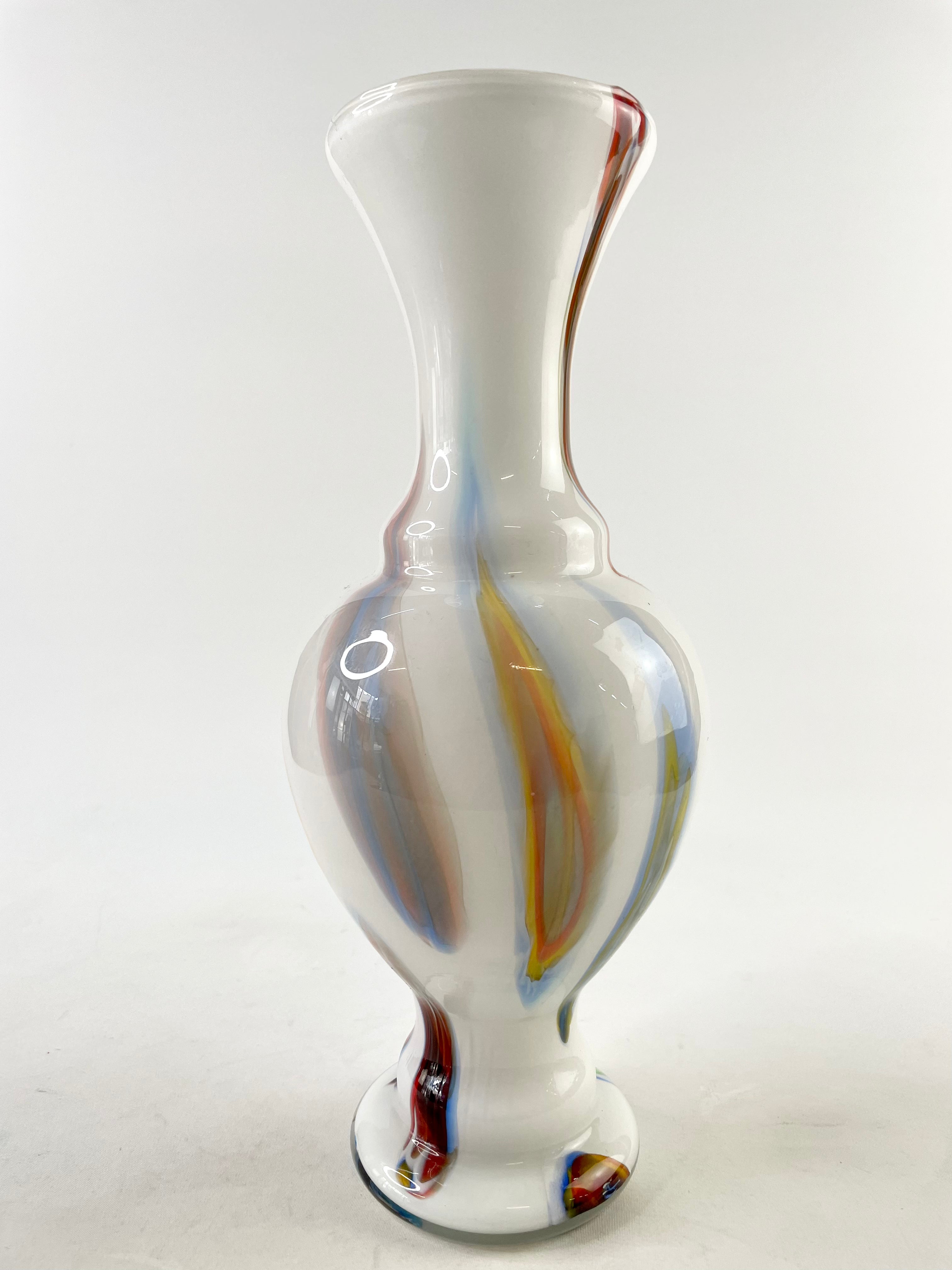 Arno Italian Mid-Century Hand Blown Vase