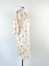 Vintage Silky White Dress - AU10/12