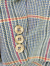 Daks Glen Plaid Tweed Wool Two Piece - AU10/12