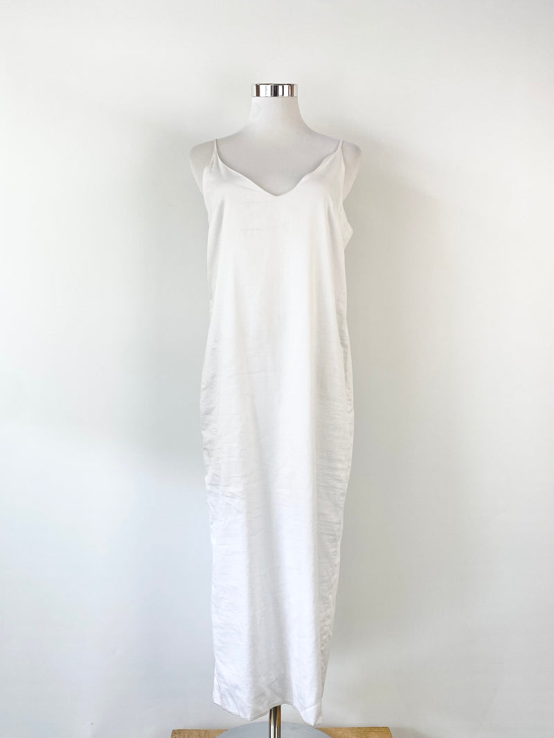 Livia Arena White Cotton Dress - AU10