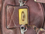 Chloe Chocolate Paddington Brown Leather Shoulder Bag