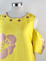 Trelise Cooper Yellow + Pink 'Eye Spy' Dress - AU14-16