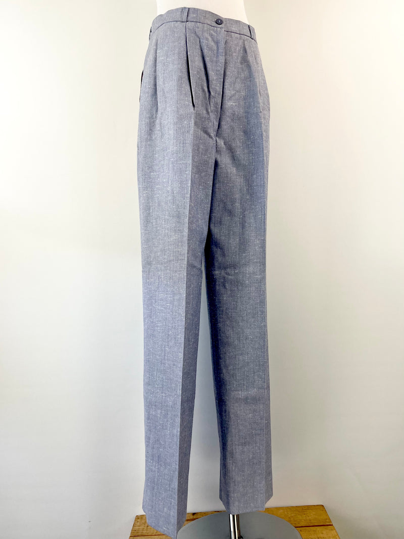 Fletcher Jones Vintage Blue Trouser - AU8/10