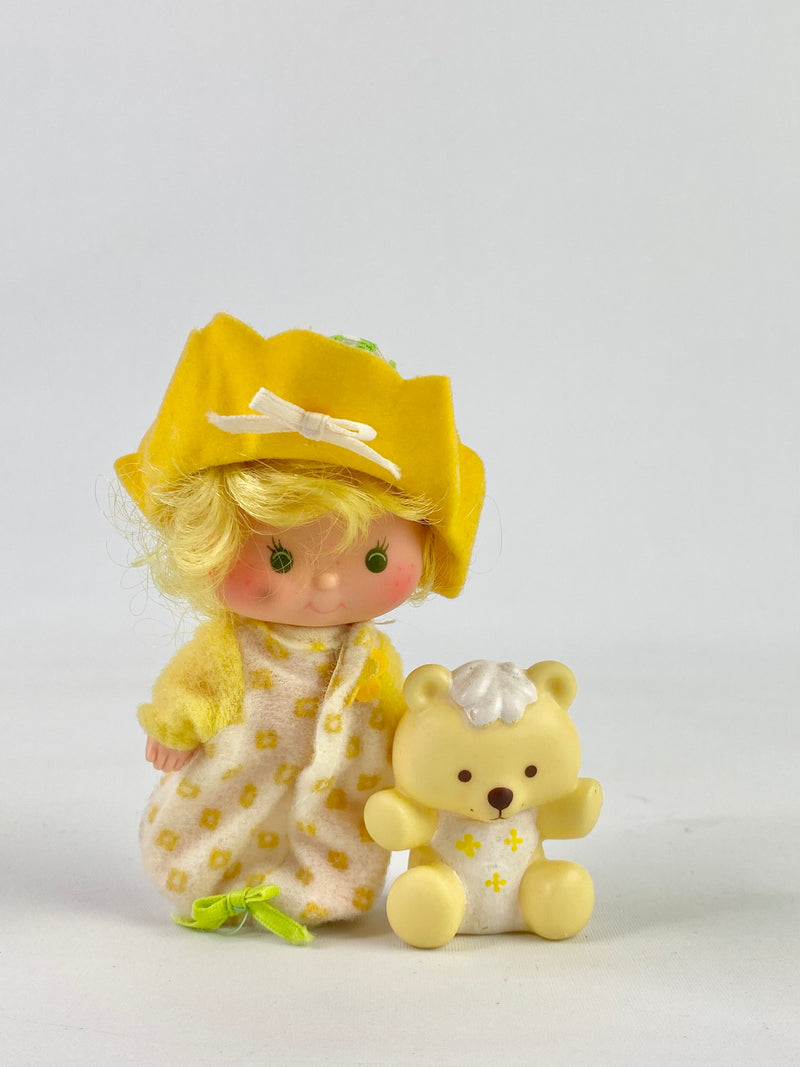 Vintage Strawberry Shortcake Butter Cookie & Jelly Bear Doll