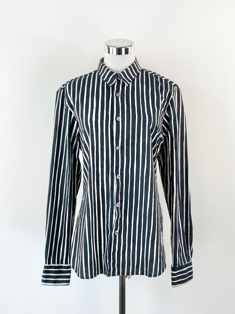 Marimekko Crisp Striped Cotton Shirt - AU8